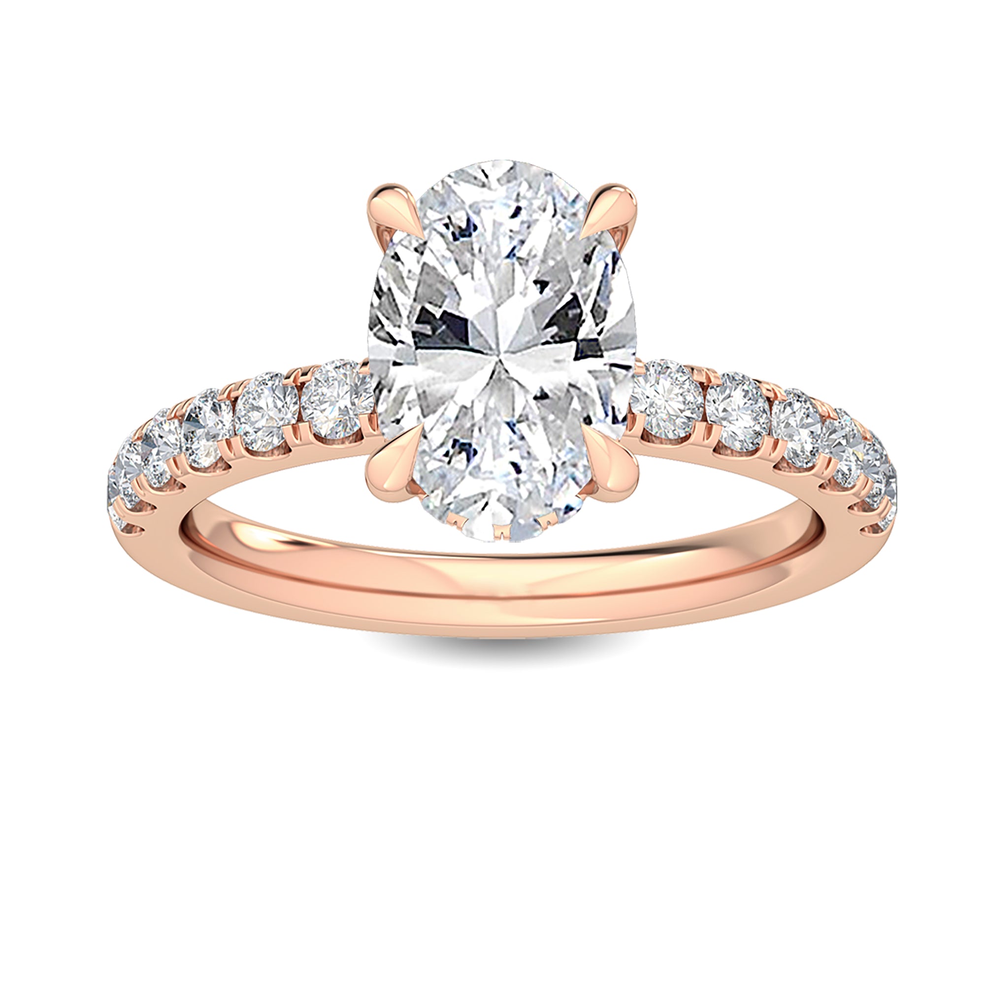 The Classic Pavé Oval