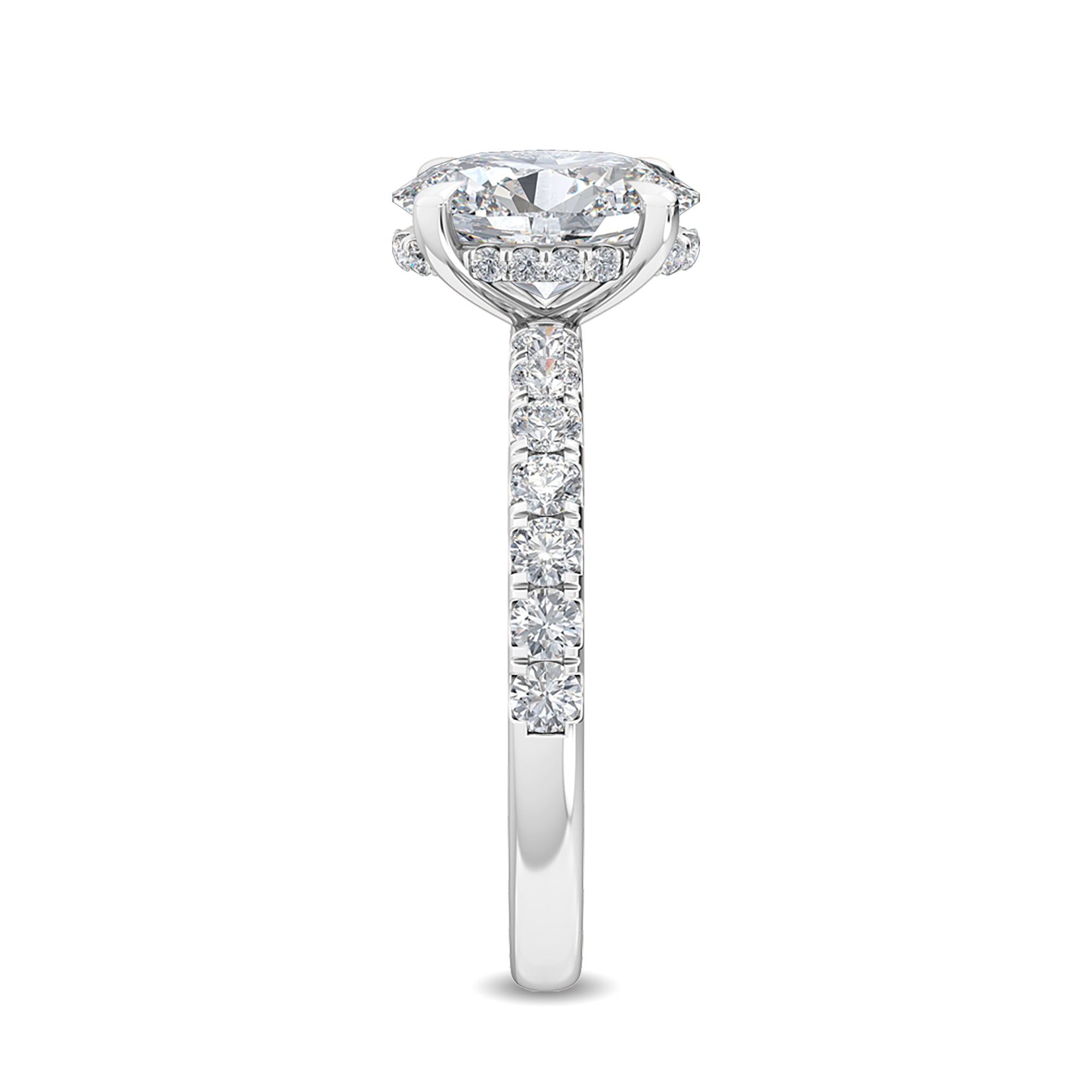 The Classic Pavé Oval