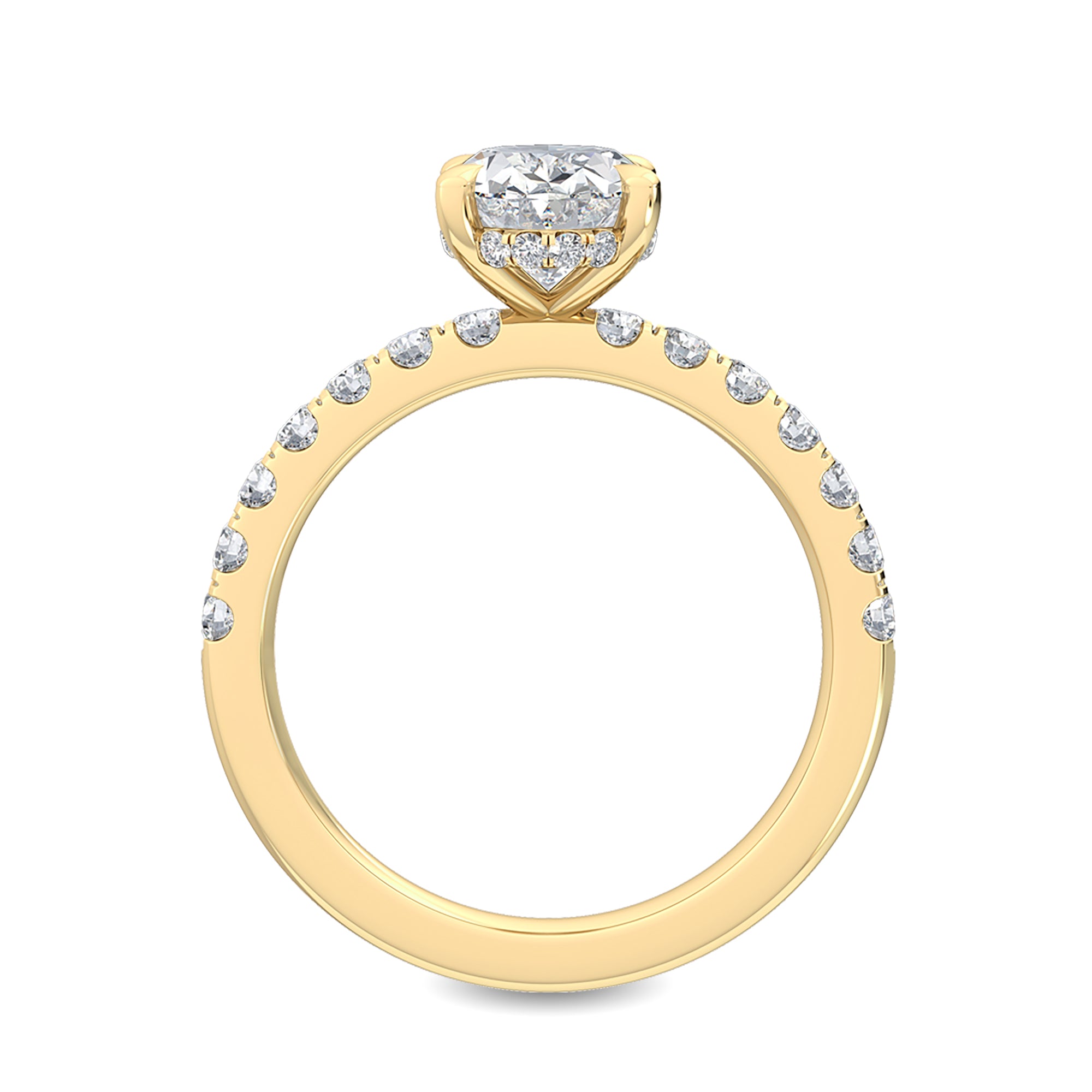 The Classic Pavé Oval